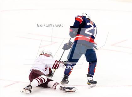 Thumbnail 3 in Central Catholic vs. Arlington (MIAA Division 1A Final) photogallery.