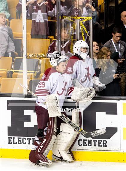 Thumbnail 2 in Central Catholic vs. Arlington (MIAA Division 1A Final) photogallery.