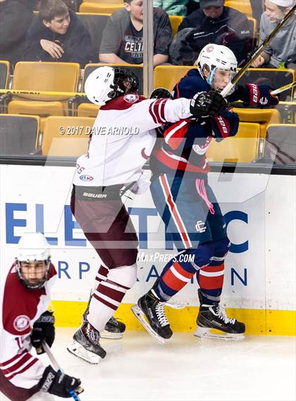 Thumbnail 3 in Central Catholic vs. Arlington (MIAA Division 1A Final) photogallery.