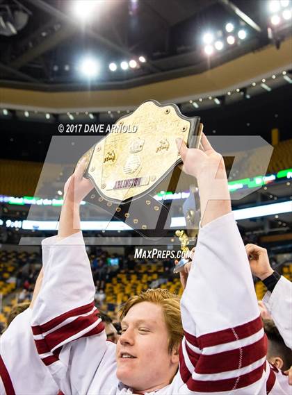Thumbnail 3 in Central Catholic vs. Arlington (MIAA Division 1A Final) photogallery.