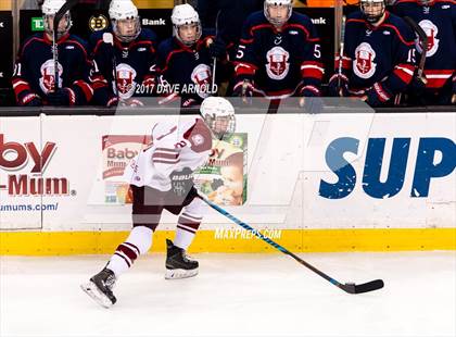 Thumbnail 1 in Central Catholic vs. Arlington (MIAA Division 1A Final) photogallery.