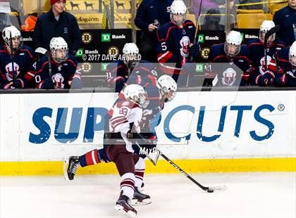 Thumbnail 3 in Central Catholic vs. Arlington (MIAA Division 1A Final) photogallery.