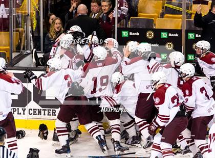 Thumbnail 1 in Central Catholic vs. Arlington (MIAA Division 1A Final) photogallery.