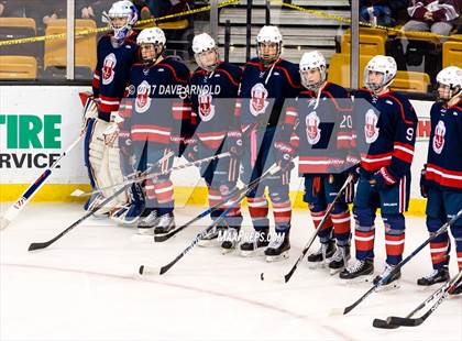 Thumbnail 3 in Central Catholic vs. Arlington (MIAA Division 1A Final) photogallery.