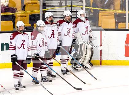 Thumbnail 2 in Central Catholic vs. Arlington (MIAA Division 1A Final) photogallery.