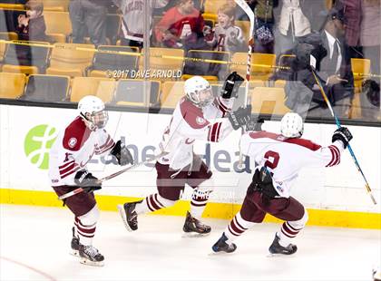 Thumbnail 2 in Central Catholic vs. Arlington (MIAA Division 1A Final) photogallery.