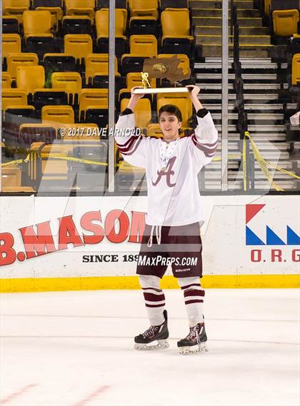 Thumbnail 2 in Central Catholic vs. Arlington (MIAA Division 1A Final) photogallery.