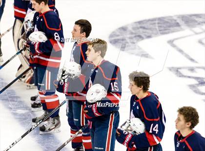 Thumbnail 2 in Central Catholic vs. Arlington (MIAA Division 1A Final) photogallery.