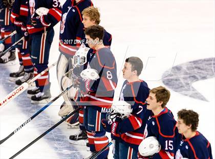Thumbnail 3 in Central Catholic vs. Arlington (MIAA Division 1A Final) photogallery.