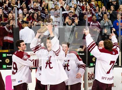 Thumbnail 3 in Central Catholic vs. Arlington (MIAA Division 1A Final) photogallery.