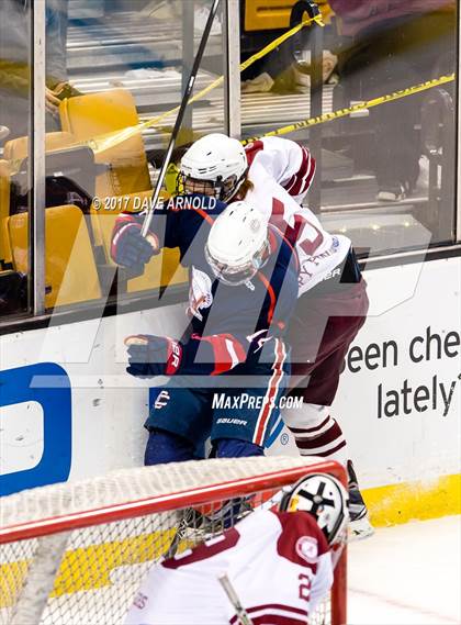 Thumbnail 2 in Central Catholic vs. Arlington (MIAA Division 1A Final) photogallery.