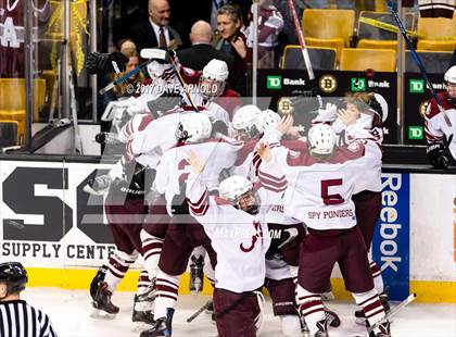 Thumbnail 1 in Central Catholic vs. Arlington (MIAA Division 1A Final) photogallery.