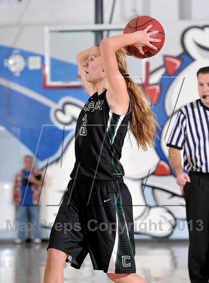 Thumbnail 2 in Colfax vs. Capital Christian (Lady Bulldogs Winter Classic) photogallery.