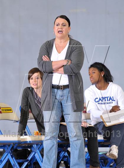 Thumbnail 1 in Colfax vs. Capital Christian (Lady Bulldogs Winter Classic) photogallery.