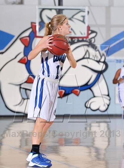 Thumbnail 3 in Colfax vs. Capital Christian (Lady Bulldogs Winter Classic) photogallery.