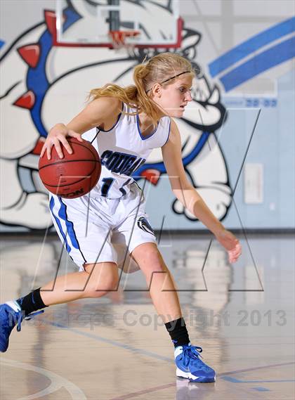 Thumbnail 1 in Colfax vs. Capital Christian (Lady Bulldogs Winter Classic) photogallery.