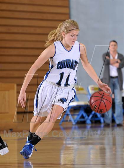 Thumbnail 2 in Colfax vs. Capital Christian (Lady Bulldogs Winter Classic) photogallery.
