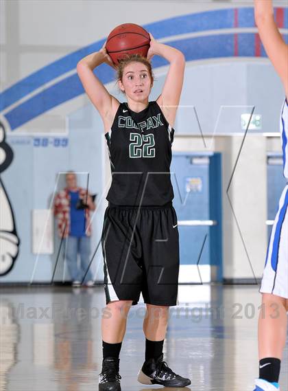 Thumbnail 2 in Colfax vs. Capital Christian (Lady Bulldogs Winter Classic) photogallery.