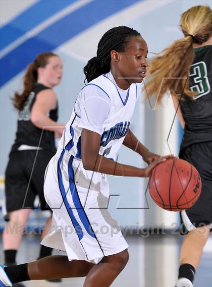 Thumbnail 2 in Colfax vs. Capital Christian (Lady Bulldogs Winter Classic) photogallery.