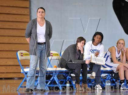 Thumbnail 2 in Colfax vs. Capital Christian (Lady Bulldogs Winter Classic) photogallery.