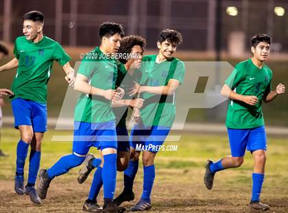 Thumbnail 3 in Lemoore @ Highland (CIF CS D3 Semifinal) photogallery.