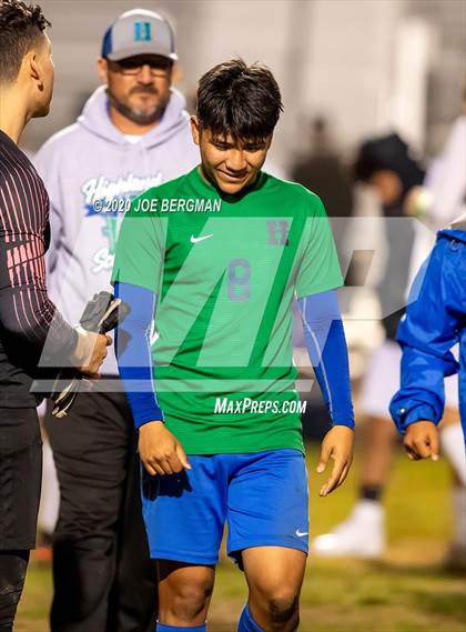 Thumbnail 1 in Lemoore @ Highland (CIF CS D3 Semifinal) photogallery.
