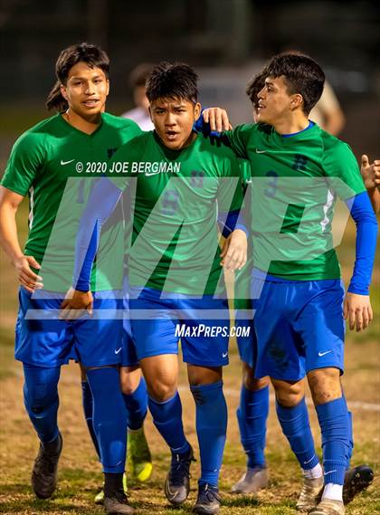 Thumbnail 1 in Lemoore @ Highland (CIF CS D3 Semifinal) photogallery.