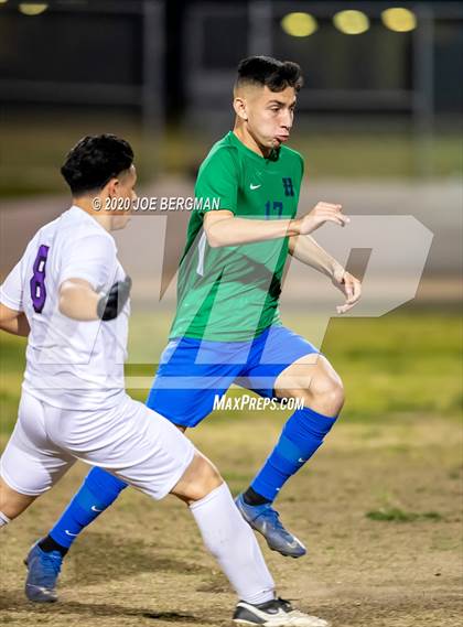 Thumbnail 1 in Lemoore @ Highland (CIF CS D3 Semifinal) photogallery.