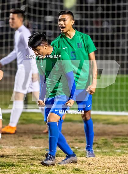 Thumbnail 1 in Lemoore @ Highland (CIF CS D3 Semifinal) photogallery.