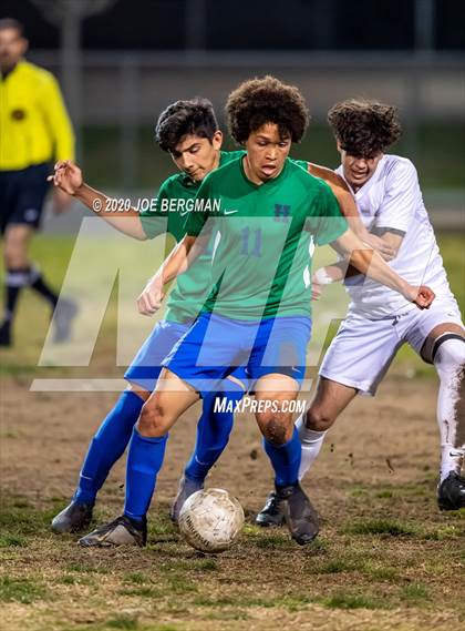 Thumbnail 1 in Lemoore @ Highland (CIF CS D3 Semifinal) photogallery.
