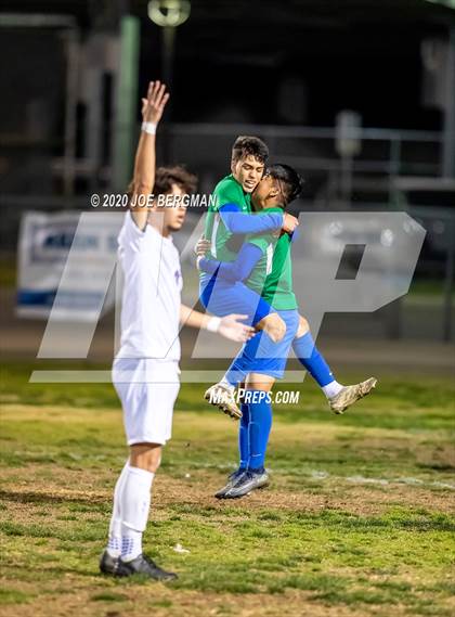 Thumbnail 3 in Lemoore @ Highland (CIF CS D3 Semifinal) photogallery.