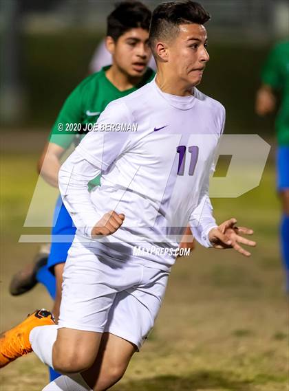 Thumbnail 3 in Lemoore @ Highland (CIF CS D3 Semifinal) photogallery.