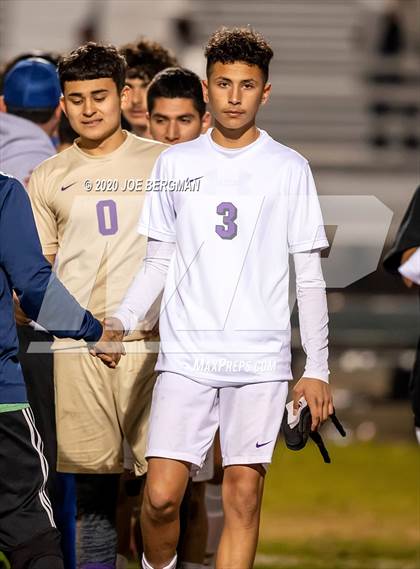 Thumbnail 1 in Lemoore @ Highland (CIF CS D3 Semifinal) photogallery.