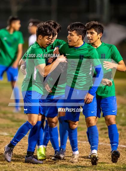 Thumbnail 3 in Lemoore @ Highland (CIF CS D3 Semifinal) photogallery.