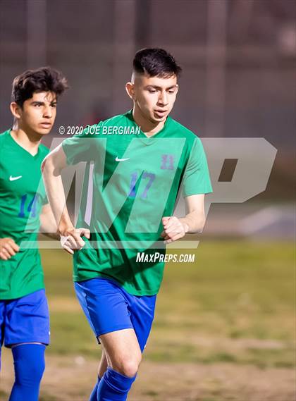 Thumbnail 1 in Lemoore @ Highland (CIF CS D3 Semifinal) photogallery.