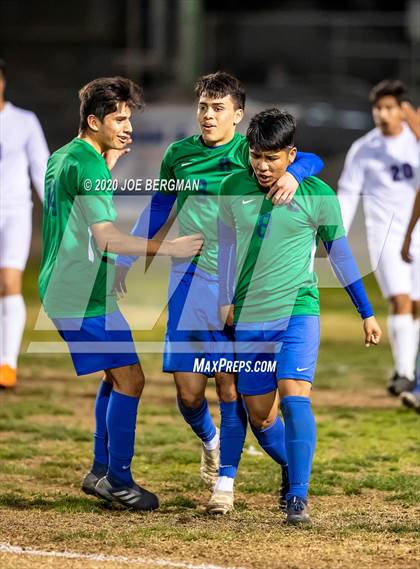 Thumbnail 1 in Lemoore @ Highland (CIF CS D3 Semifinal) photogallery.