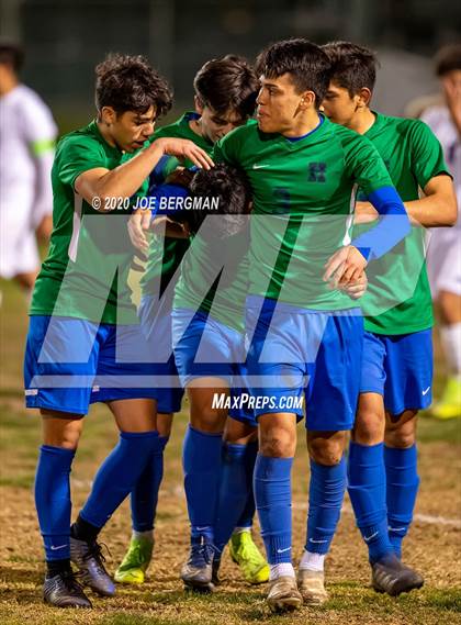 Thumbnail 1 in Lemoore @ Highland (CIF CS D3 Semifinal) photogallery.