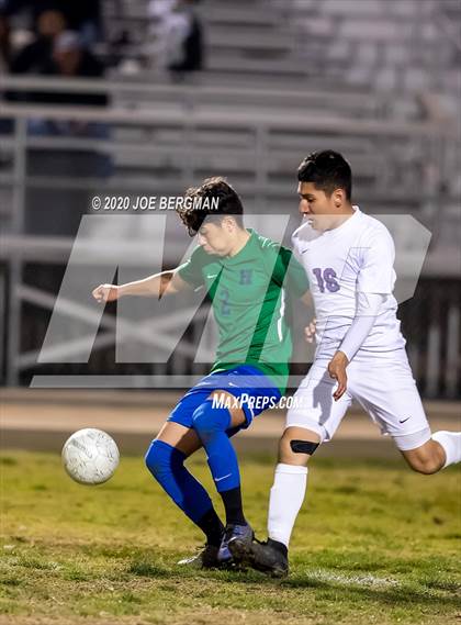 Thumbnail 1 in Lemoore @ Highland (CIF CS D3 Semifinal) photogallery.