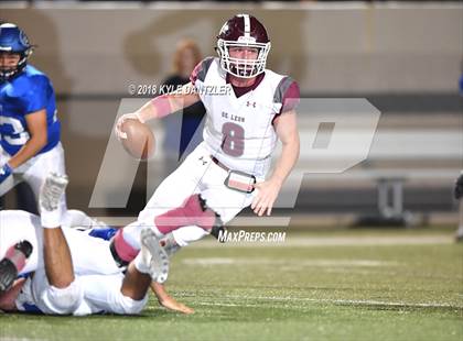 Thumbnail 1 in De Leon vs. Wolfe City (UIL 2A Division 1 Region 2 Area) photogallery.