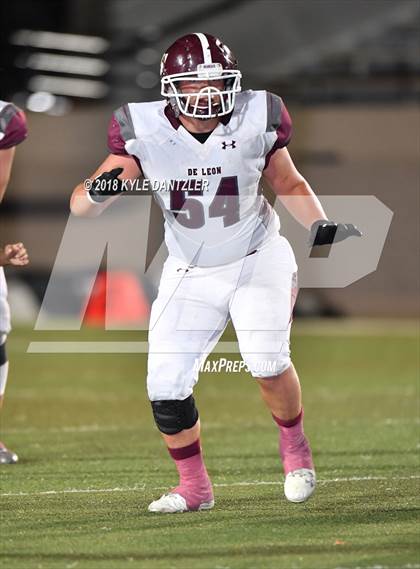 Thumbnail 3 in De Leon vs. Wolfe City (UIL 2A Division 1 Region 2 Area) photogallery.