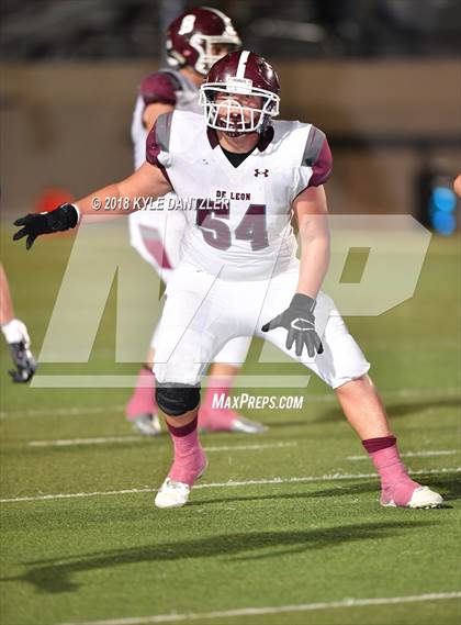Thumbnail 2 in De Leon vs. Wolfe City (UIL 2A Division 1 Region 2 Area) photogallery.
