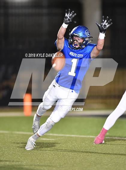Thumbnail 3 in De Leon vs. Wolfe City (UIL 2A Division 1 Region 2 Area) photogallery.