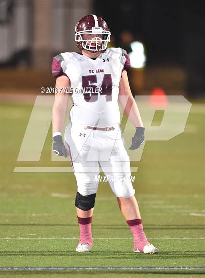 Thumbnail 3 in De Leon vs. Wolfe City (UIL 2A Division 1 Region 2 Area) photogallery.