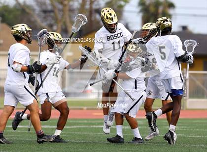 Thumbnail 2 in St. John Bosco vs. Edison photogallery.