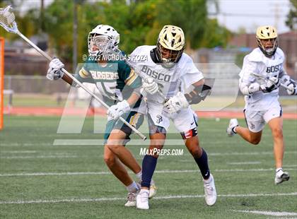 Thumbnail 2 in St. John Bosco vs. Edison photogallery.