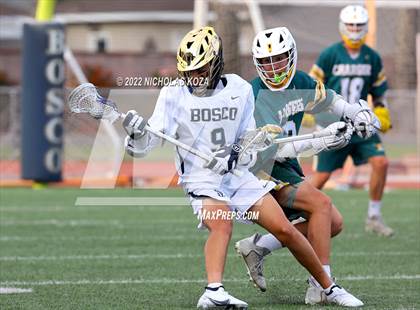 Thumbnail 2 in St. John Bosco vs. Edison photogallery.