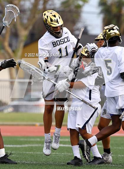 Thumbnail 1 in St. John Bosco vs. Edison photogallery.
