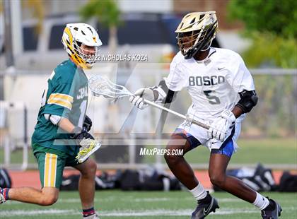 Thumbnail 2 in St. John Bosco vs. Edison photogallery.