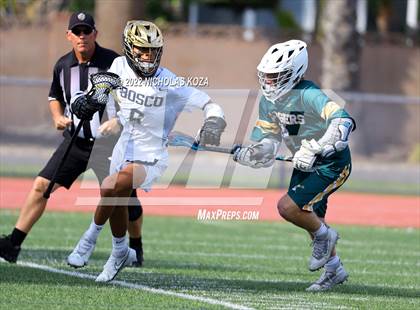 Thumbnail 2 in St. John Bosco vs. Edison photogallery.