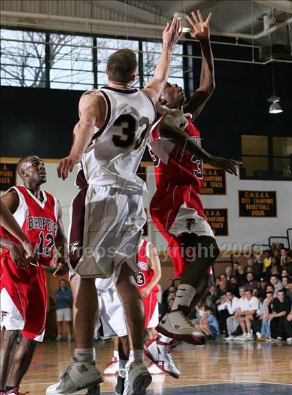 Thumbnail 2 in Iona Prep vs Bishop Ford (CHSAA A Final) photogallery.